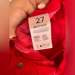 Red Mother jeans